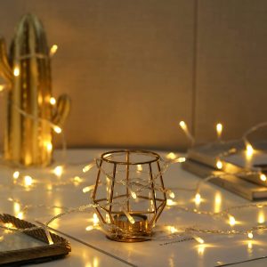 Tronssien 49 Feet 15M Battery Powered Waterproof String Lights,150 LED 8 Lighting Modes Fairy Twinkle String Lights for Outdoor Patio Garden Backyard Porch Balcony Party Decoration, Warm White