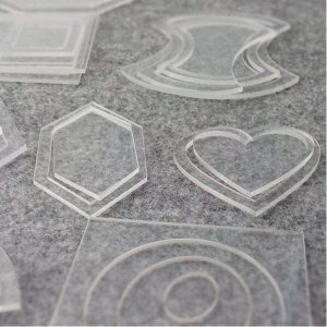 SKEMIX New Set of 54 Acrylic Ruler Quilt Patchwork Template Quilting Sewing DIY Tool Craft