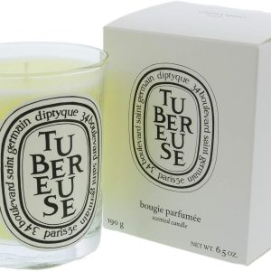 Diptyque Tubereuse Candle-6.5 oz., White (11033u), scented