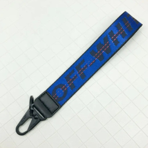 Key Chains Off White Fashion Canvas Phone Pendant Keychain Couple’s Multi-Purpose Popular Wrist Key Ring Camera Jeans Accessories Gift 2020