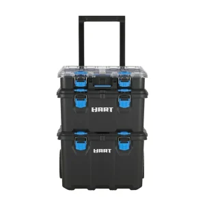 HART Stack System Mobile Tool Box Storage and Organization Fits 7 Parts Modular