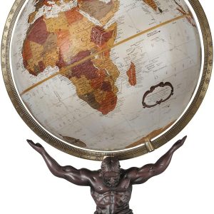 Replogle Globes Atlas Globe, 12-Inch, Bronze Metallic